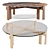 Roche Bobois Paris Paname Coffee Tables 3D model small image 1