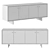 Sleek and Chic Media Console 3D model small image 2