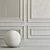 Decorative Plaster with Molding 283 3D model small image 3