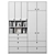 Modular Storage Cabinet & Shelving 3D model small image 4