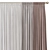 Refined Curtain Design 3D model small image 3