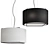 Sleek Lewit Pendant Lamp 3D model small image 1