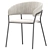 Modern Turin Dining Chair Set 3D model small image 5