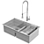 High-Quality 3D Kitchen Sink Model 3D model small image 7