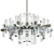 Geometric Multimaterial Chandelier 3D model small image 3
