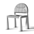 Modern Geometric Design Chair 3D model small image 6