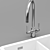 Rustique Ceramic Sink, 55.7cm 3D model small image 4