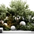 Lush Outdoor Plants Display 3D model small image 2