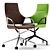 Transformed Turbo Conference Chair 3D model small image 2