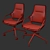 Transformed Turbo Conference Chair 3D model small image 6