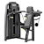 Technogym Selection 700 - Delts Machine, PBR Material Set 3D model small image 1