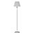 Elegant Rosemary Floor Lamp 3D model small image 1