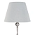 Elegant Rosemary Floor Lamp 3D model small image 4