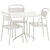 Muuto Steel Armchair & Cafe Table 3D model small image 2