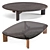 Poliform Ketch Coffee Table Set 3D model small image 1