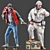 Time Travel Duo Figures Set 3D model small image 1