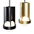 Modern Taka Metal Pendant Light 3D model small image 1