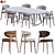 Sleek Calligaris Tables & Chairs 3D model small image 1
