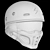 Stealthy ScorpionEXO Covert X Helm 3D model small image 4
