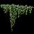 Triple Hanging Plant Collection 3D model small image 4