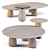 Strata Collection: Modern Mineral-inspired Tables 3D model small image 1