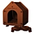 Luxury Pet Furniture Set 3D model small image 6