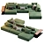 Modern Poliform Westside Sofa Reimagined 3D model small image 5