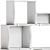 Muuto Stacked Storage System Config 2 3D model small image 7