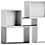 Muuto Stacked Configurations 3 Storage 3D model small image 3