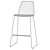 Elegant Vivo Bar Stool 3D model small image 6