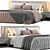 Modern Elegance: Minotti Tatlin Bed 3D model small image 4