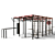 Outdoor Workout Station Set "Foreman 3D model small image 3