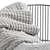 Metal Basket with Comfy Blanket 3D model small image 5