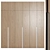 Modern Modular Wardrobes 76 3D model small image 4