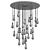 Luxury Raindrop Chandelier in 3Ds Max 3D model small image 3