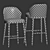 Bonaldo Mida Too Stool Set 3D model small image 4