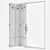 Corona Aluminium Door 337 Render 3D model small image 5