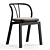Flow DM Upholstered Dining Chair 3D model small image 4