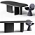 Customizable Padiglioni Table and Youpi Chair 3D model small image 2