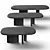 Customizable Padiglioni Table and Youpi Chair 3D model small image 3