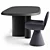 Customizable Padiglioni Table and Youpi Chair 3D model small image 8