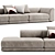 Luxury Rafael Sofa in Corona 3D model small image 3