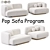 Modern Modular Sofa, 2015 Design 3D model small image 2