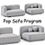 Modern Modular Sofa, 2015 Design 3D model small image 4