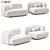 Modern Modular Sofa, 2015 Design 3D model small image 5