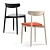 Modern Miniforms Claretta Chairs 3D model small image 4