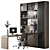 Modern Office Setup Bundle 3D model small image 1