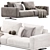 Modern Zillis Sofa by skdesign 3D model small image 2