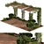 Rustic Arbor with Lush Vines 3D model small image 2