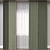 Stylish Curtain 3D Model 3D model small image 1